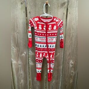 Little Sleepies Festive Christmas Zippie 6-12 Months